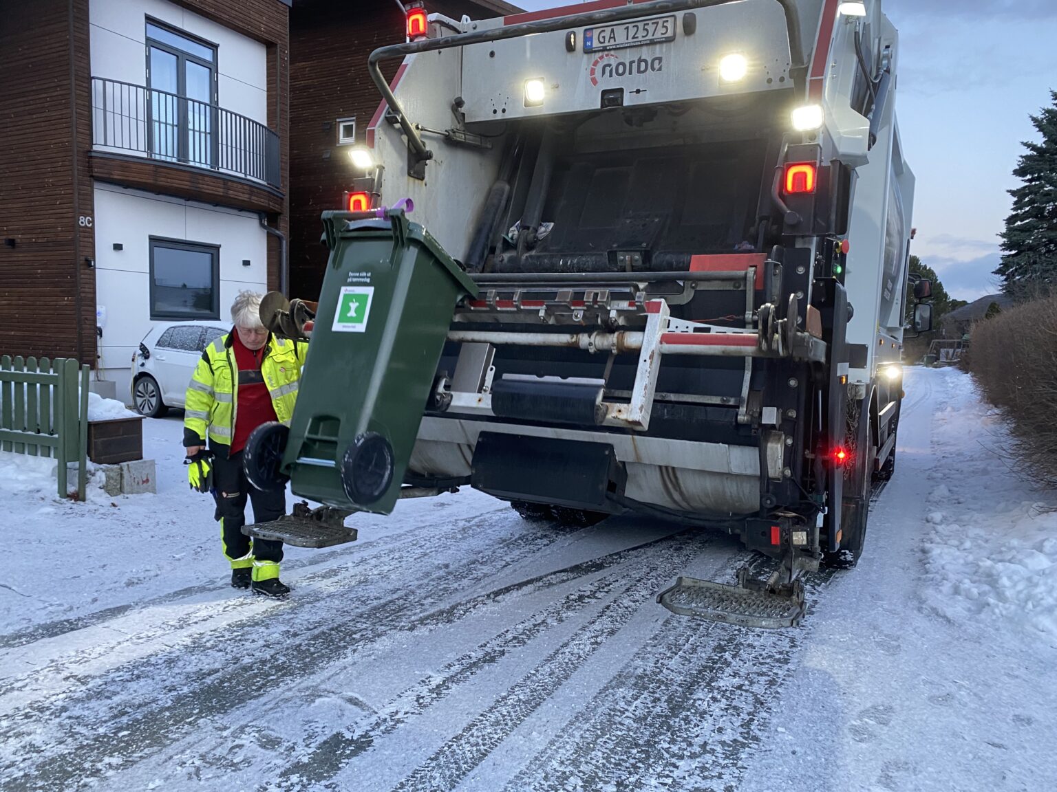 Første rute har fått matavfall bare 16 ruter igjen Trondheim