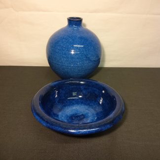 Keramikk vase og skål av Jette Andersen